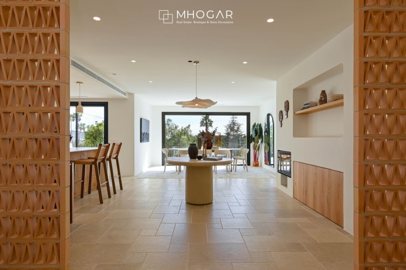 El arte de vivir en Moraira, Costa Blanca - elegante villa de obra nueva de estilo mediterráneo con vistas abiertas!